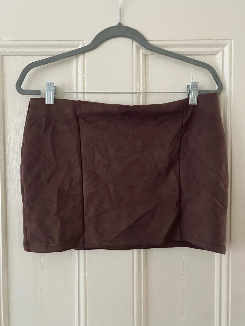 Primark Dark Brown Mini Skirt - Low-Rise A-Line